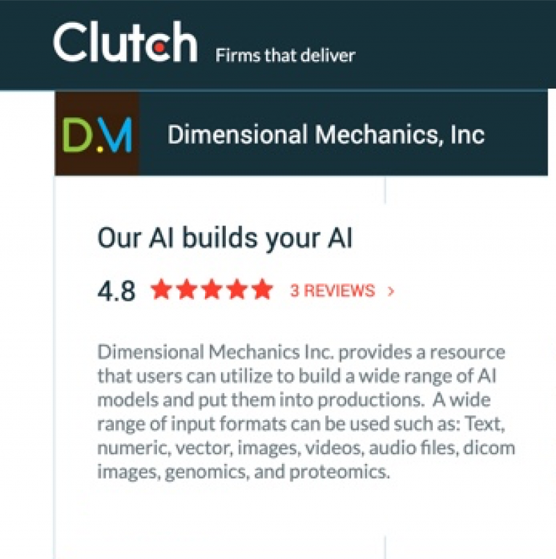 DimensionalMechanics Inc® Proud to be a Five Star Service Provider